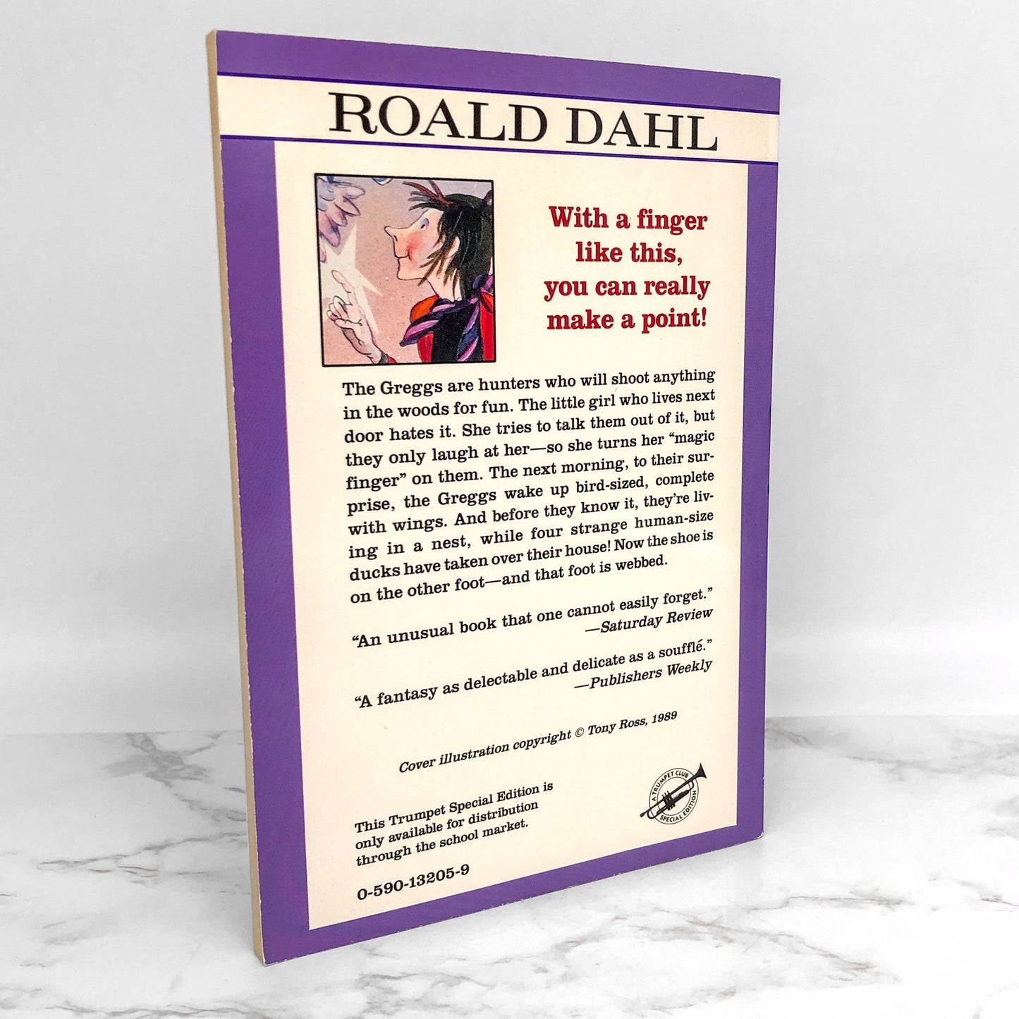 The Magic Finger by Roald Dahl [1996 TRADE PAPERBACK]