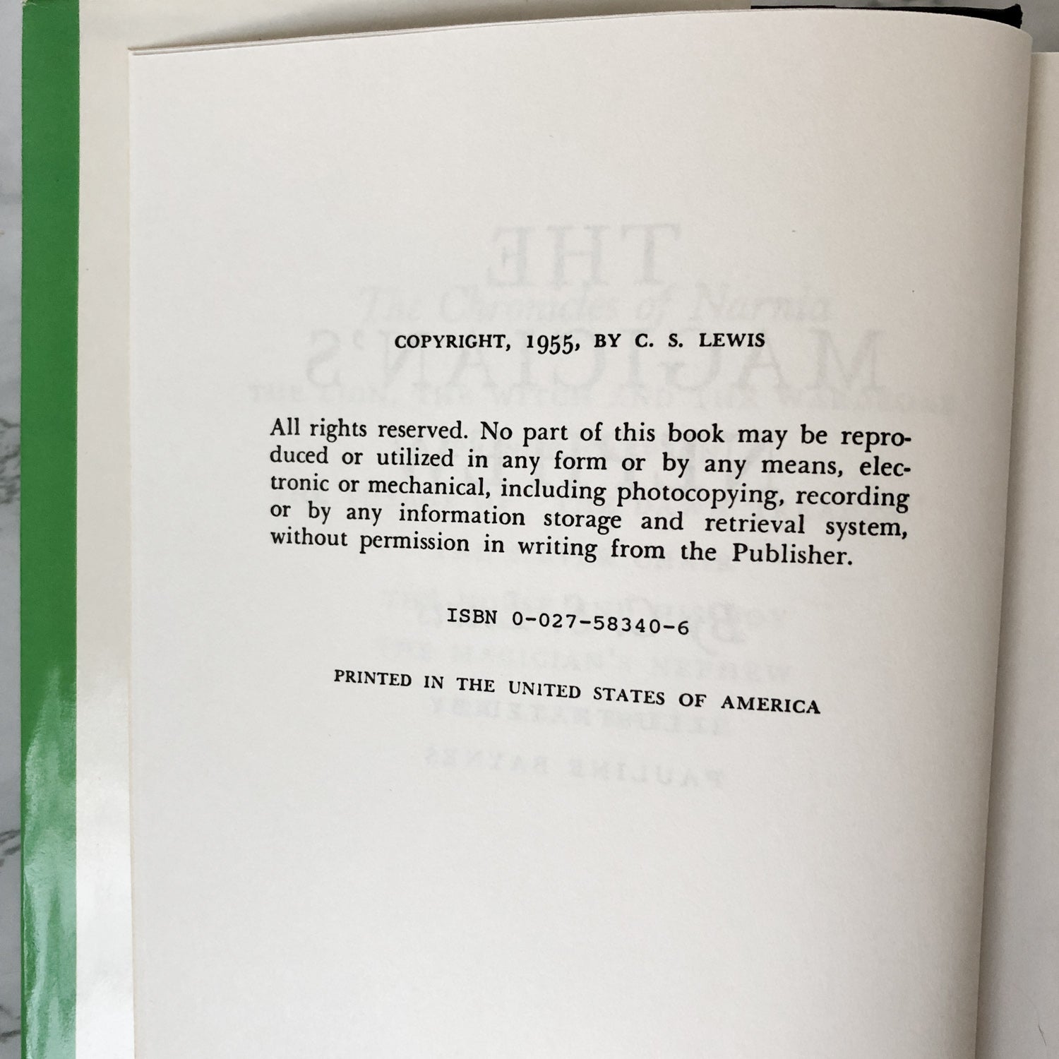 The Magician's Nephew by C.S. Lewis [1988 DELUXE EDITION / CHRONICLES OF NARNIA] - Bookshop Apocalypse