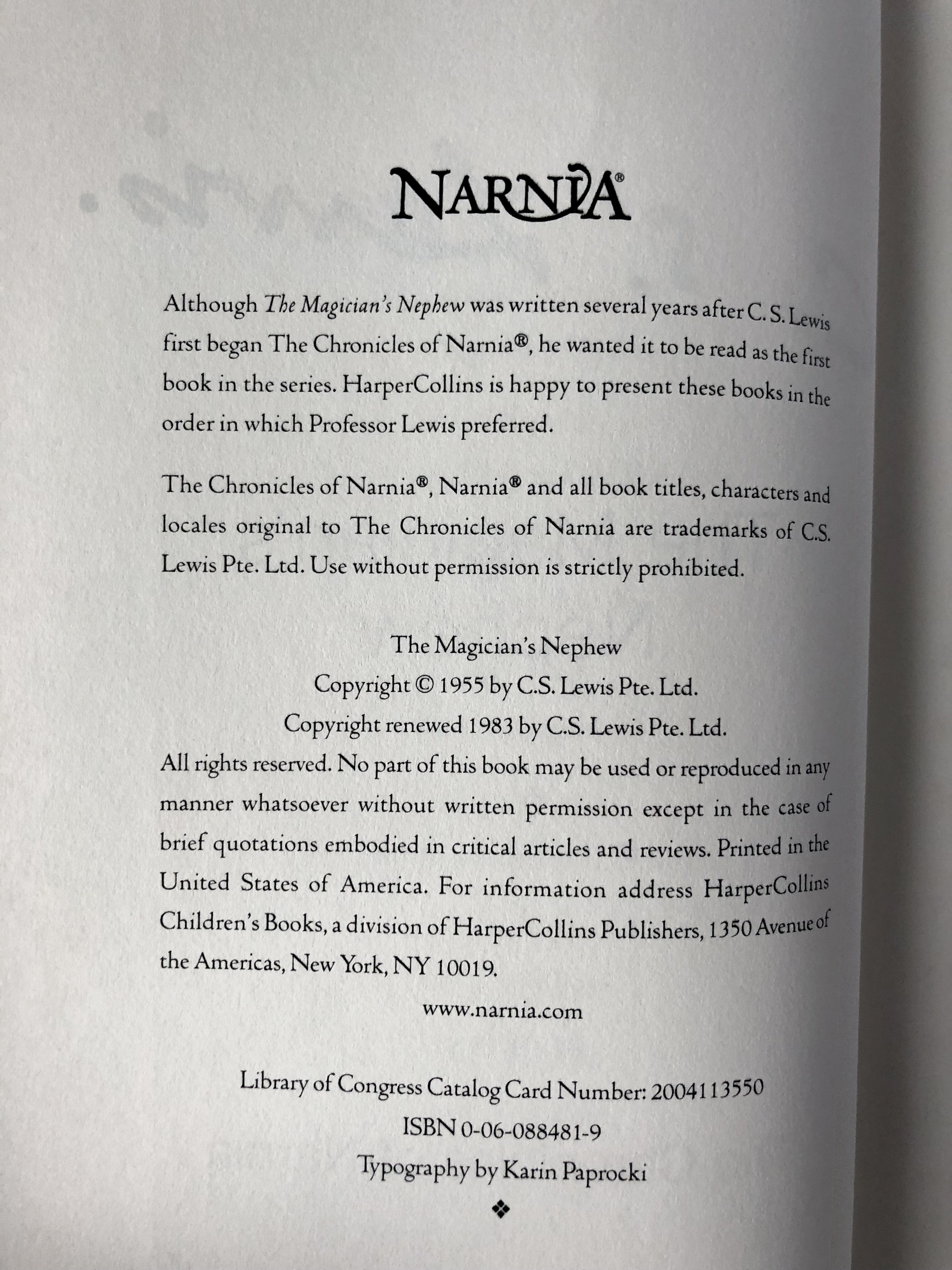 The Magician's Nephew by C.S. Lewis - Bookshop Apocalypse