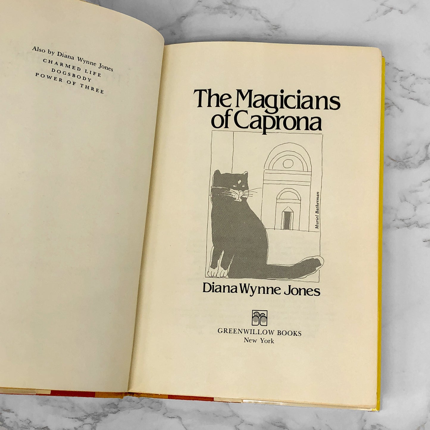 The Magicians of Caprona by Diana Wynne Jones [FIRST EDITION • FIRST PRINTING] 1980
