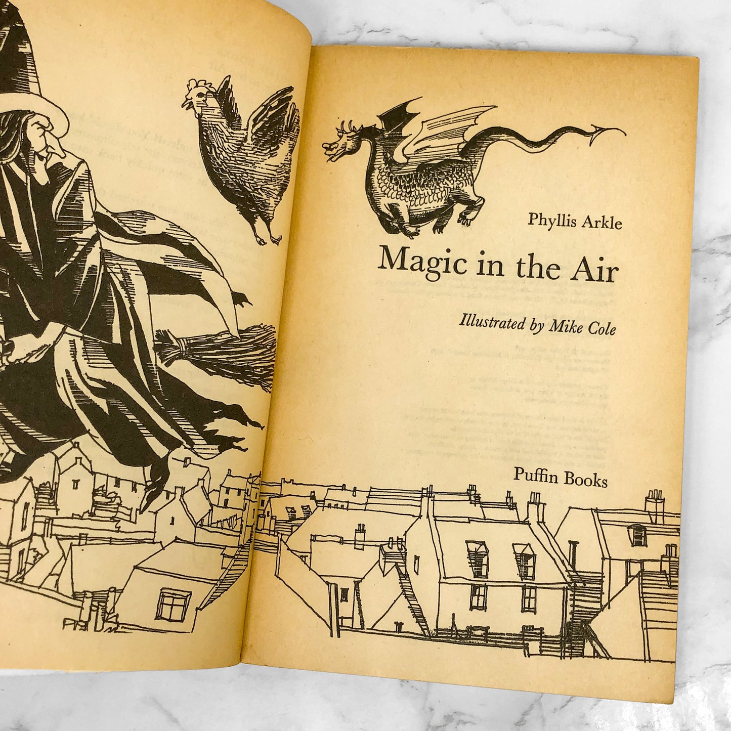 Magic in the Air by Phyllis Arkle [U.K. TRADE PAPERBACK] 1983 • Puffin