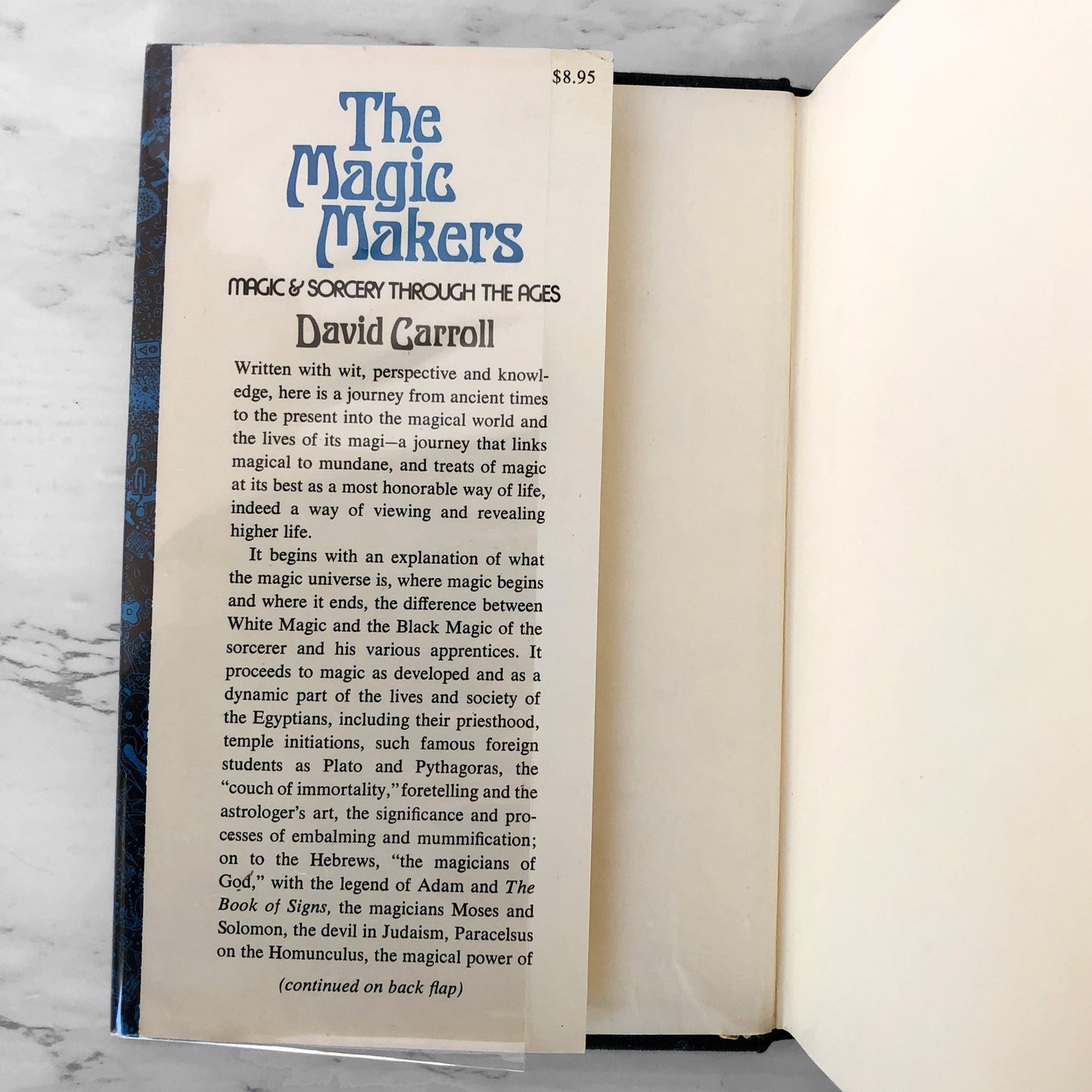 The Magic Makers: Magic & Sorcery Through the Ages by David Carroll [FIRST EDITION] 1974