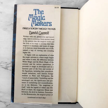 The Magic Makers: Magic & Sorcery Through the Ages by David Carroll [FIRST EDITION] 1974