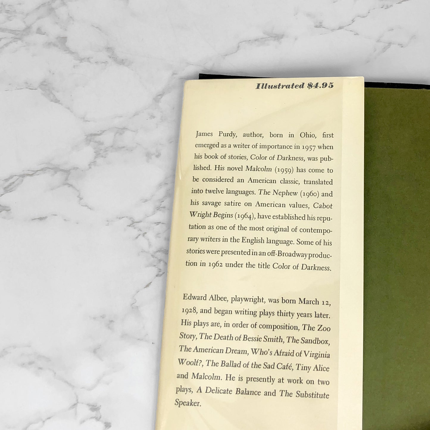 Malcolm: A Play by Edward Albee & James Purdy [FIRST EDITION • FIRST PRINTING] 1966