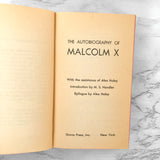 The Autobiography of Malcolm X [1966 PAPERBACK]