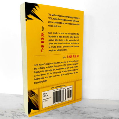 The Maltese Falcon by Dashiell Hammett [U.K. TRADE PAPERBACK] 2005 • Orion