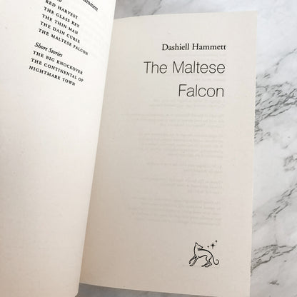 The Maltese Falcon by Dashiell Hammett [U.K. TRADE PAPERBACK] 2005 • Orion