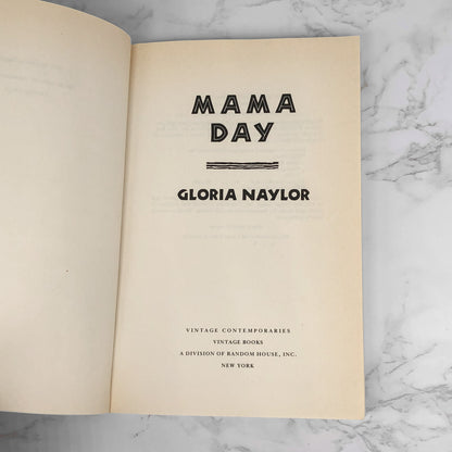 Mama Day by Gloria Naylor [FIRST PAPERBACK EDITION] 1989