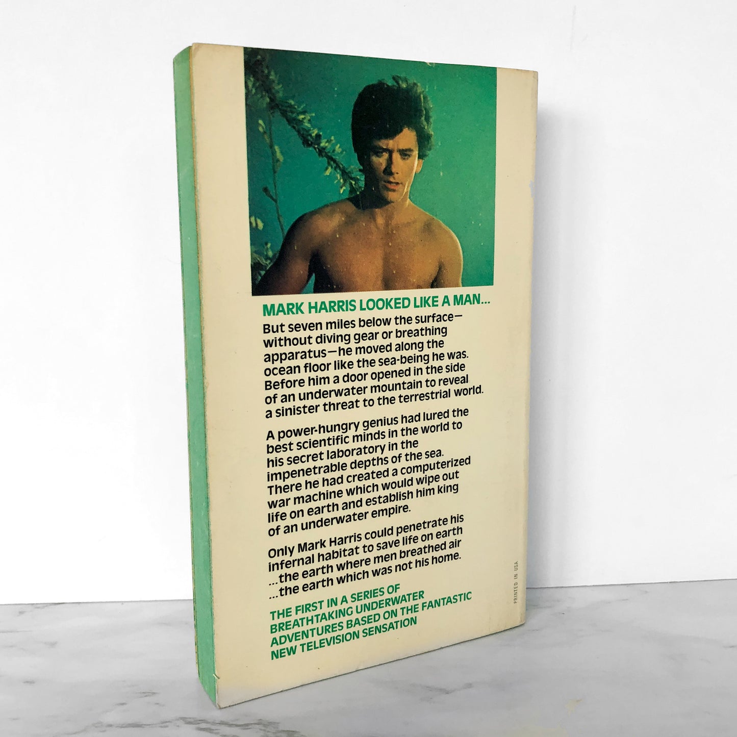 Man From Atlantis by Richard Woodley [1977 PAPERBACK]