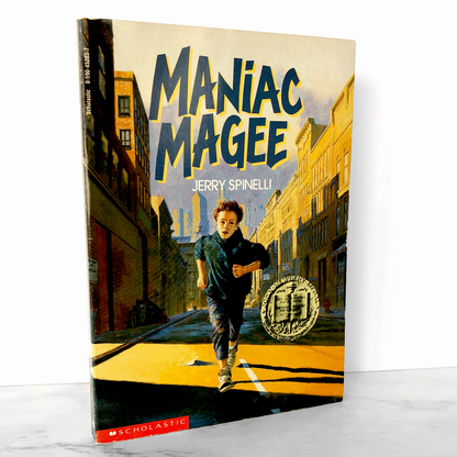Maniac Magee by Jerry Spinelli [FIRST PAPERBACK PRINTING] 1991 • Scholastic