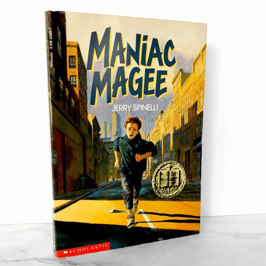 Maniac Magee by Jerry Spinelli [FIRST PAPERBACK PRINTING] 1991 • Scholastic