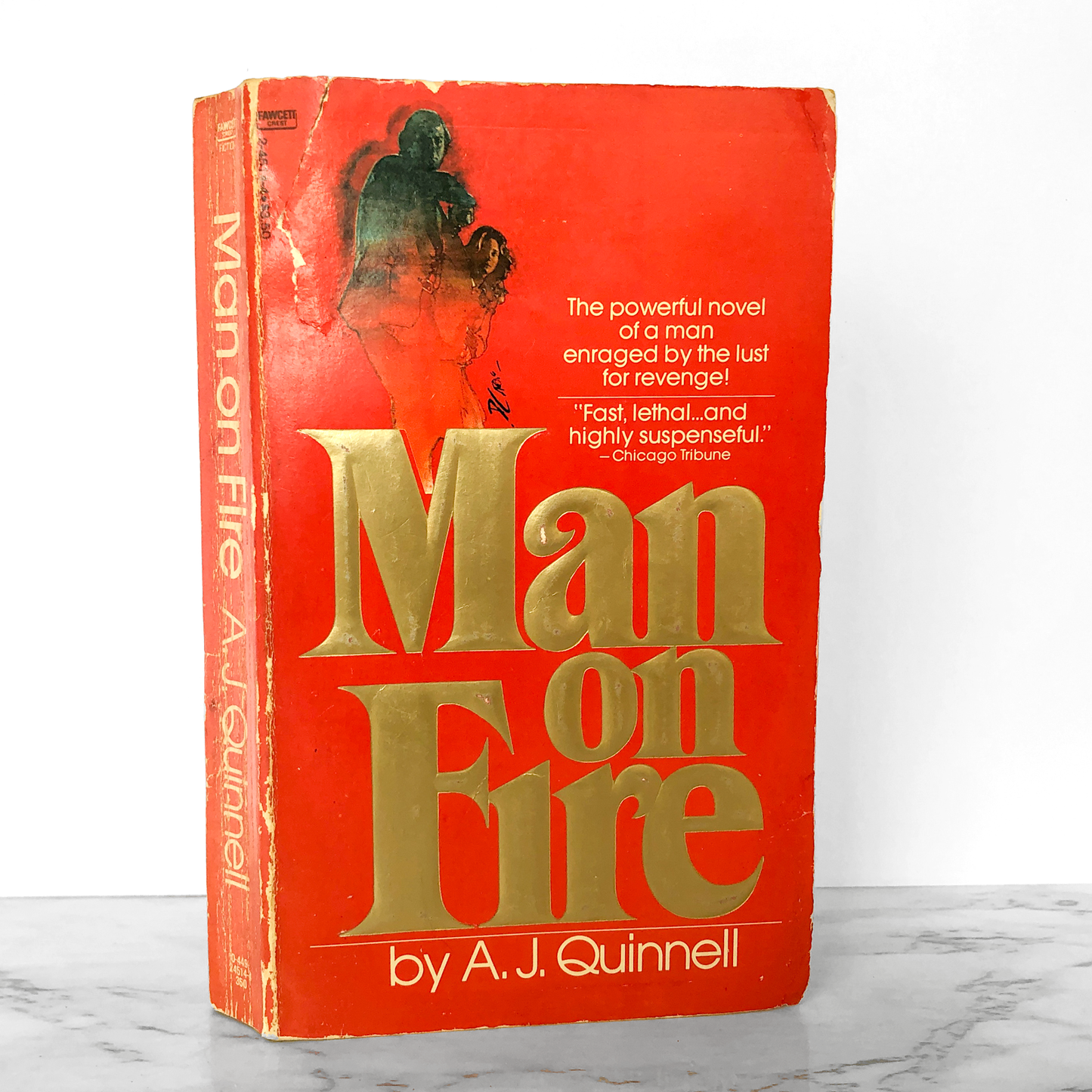 Man on Fire by A.J. Quinnell [FIRST PAPERBACK PRINTING / 1982]