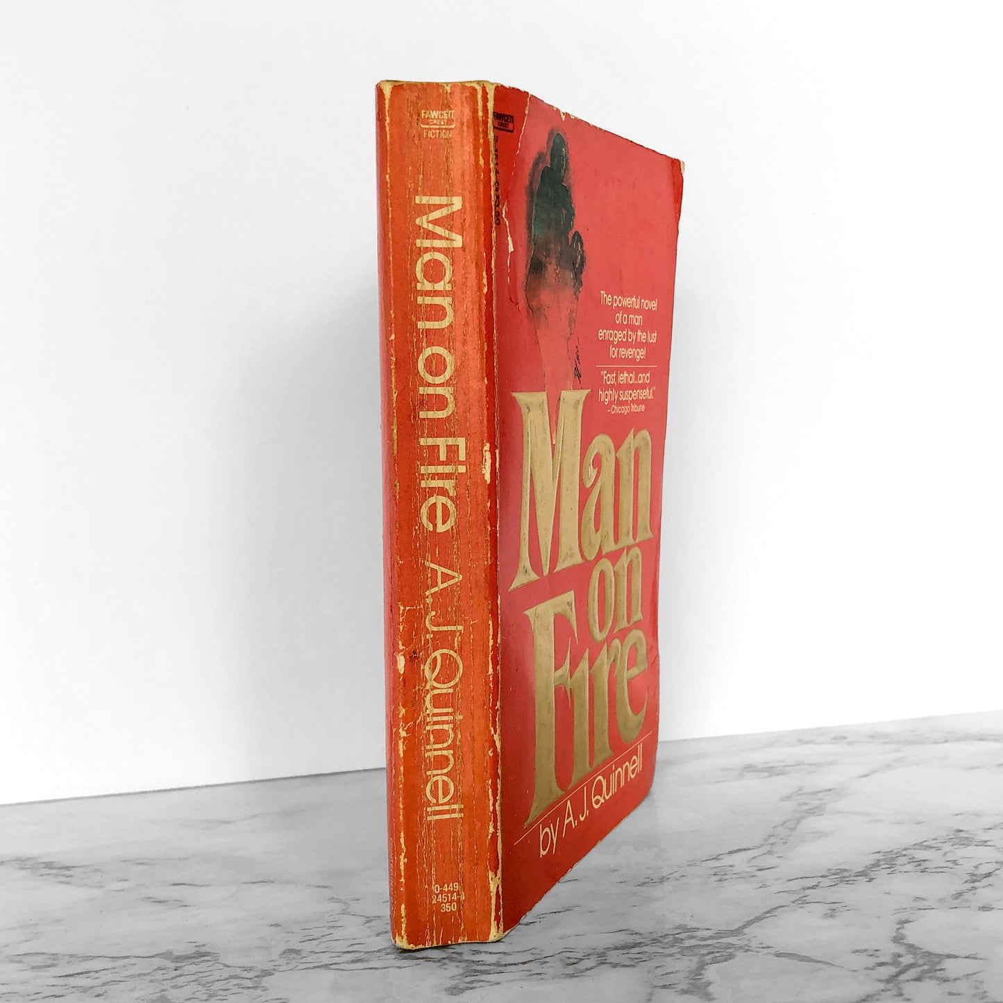 Man on Fire by A.J. Quinnell [FIRST PAPERBACK PRINTING / 1982]