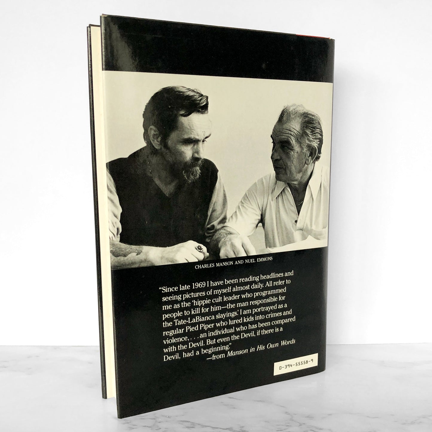 Manson in His Own Words by Charles Manson & Neul Emmons [FIRST EDITION]