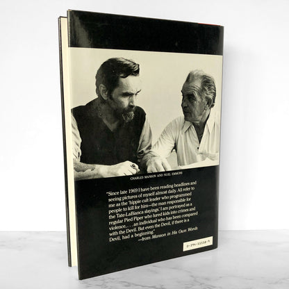 Manson in His Own Words by Charles Manson & Neul Emmons [FIRST EDITION]