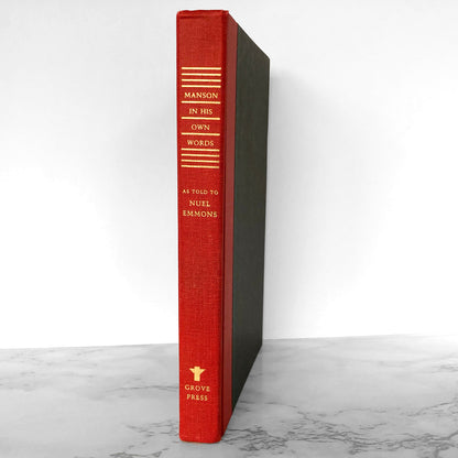 Manson in His Own Words by Charles Manson & Neul Emmons [FIRST EDITION]