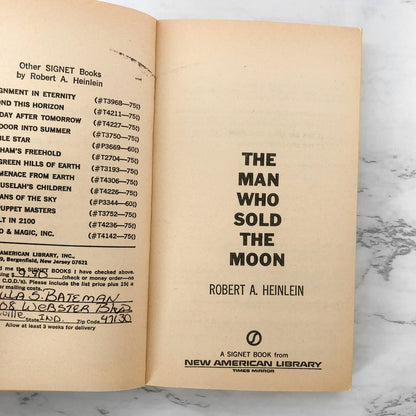 The Man Who Sold the Moon by Robert A. Heinlein [1951 PAPERBACK]