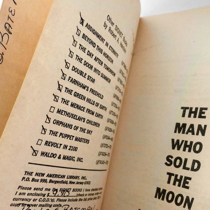 The Man Who Sold the Moon by Robert A. Heinlein [1951 PAPERBACK]