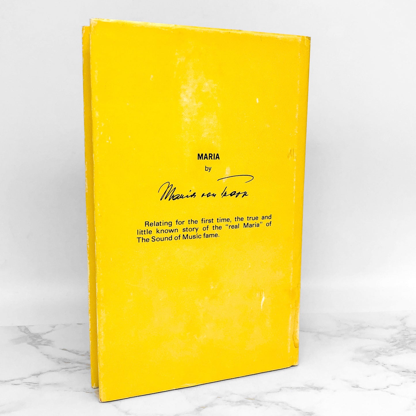 Maria by Maria von Trapp [FIRST EDITION • FIRST PRINTING] 1972 • Creation House