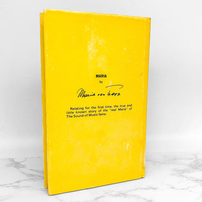 Maria by Maria von Trapp [FIRST EDITION • FIRST PRINTING] 1972 • Creation House