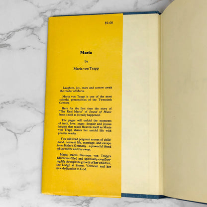 Maria by Maria von Trapp [FIRST EDITION • FIRST PRINTING] 1972 • Creation House