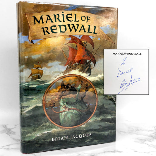 Mariel of Redwall by Brian Jacques SIGNED! [U.S. FIRST EDITION] 1992 ❧ Redwall #4