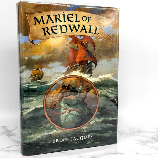Mariel of Redwall by Brian Jacques SIGNED! [U.S. FIRST EDITION] 1992 ❧ Redwall #4