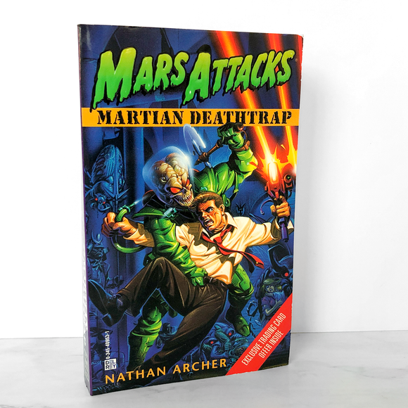 Mars Attacks: Martian Deathtrap by Nathan Archer [1996 PAPERBACK]