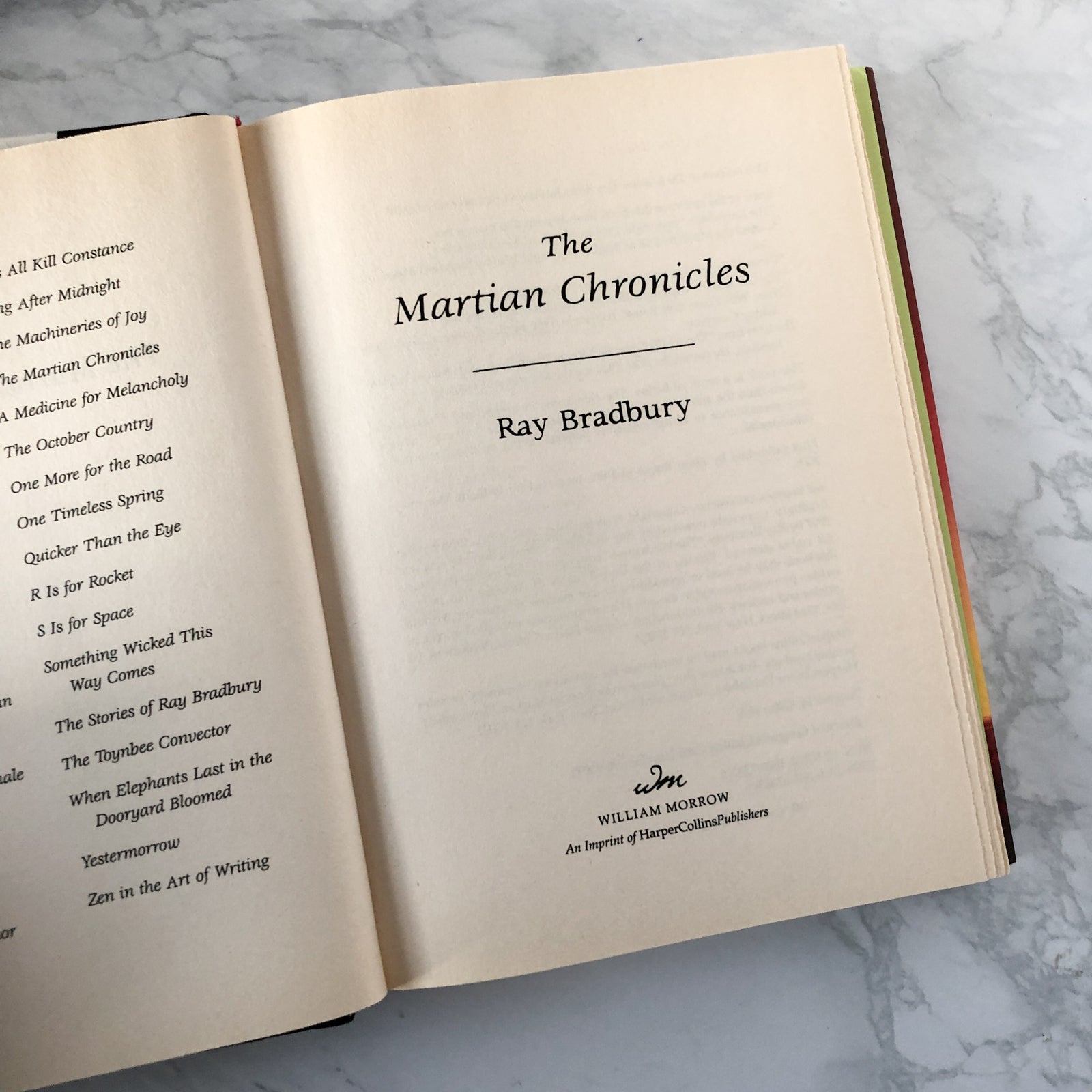 The Martian Chronicles by Ray Bradbury [REVISED EDITION HARDCOVER] - Bookshop Apocalypse