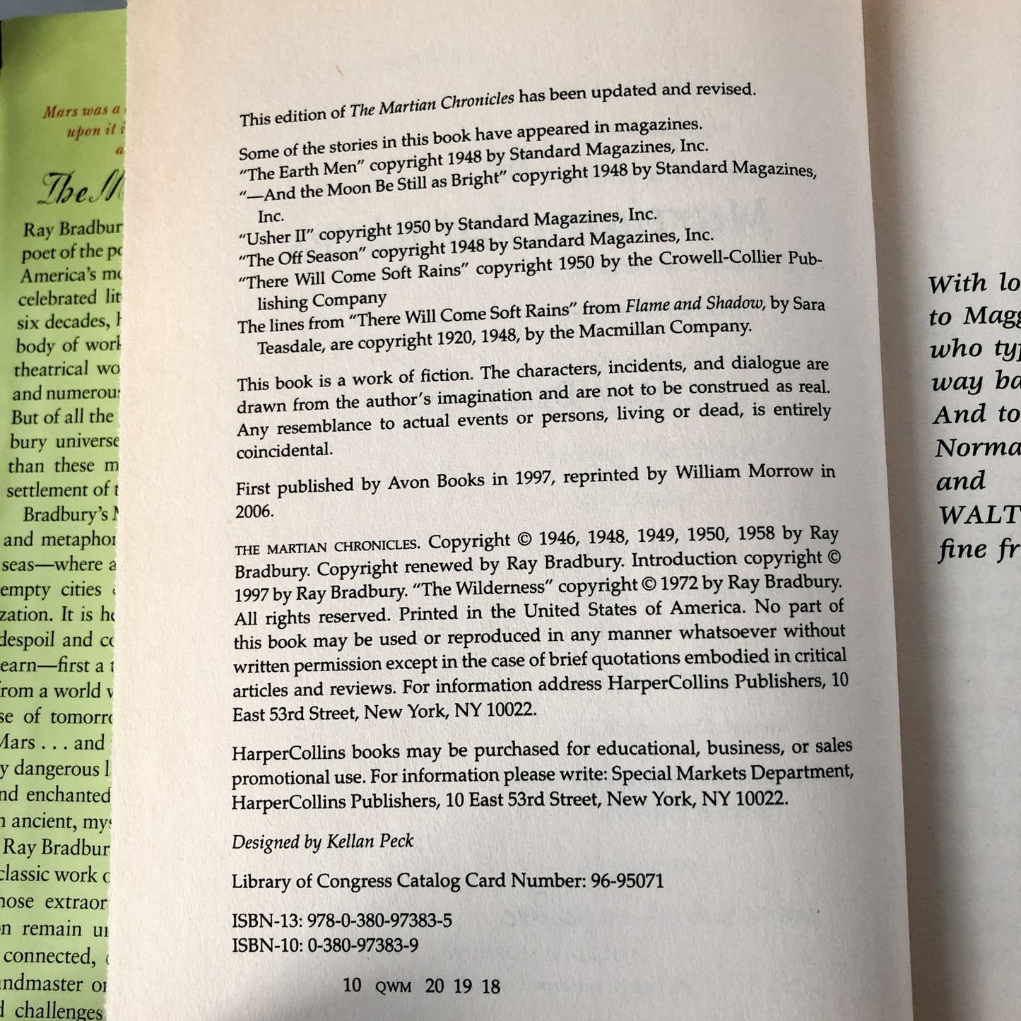 The Martian Chronicles by Ray Bradbury [REVISED EDITION HARDCOVER] - Bookshop Apocalypse