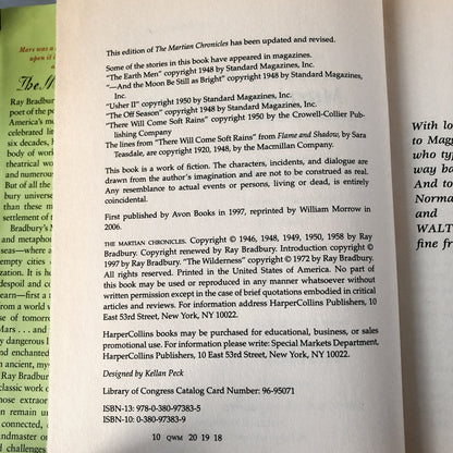 The Martian Chronicles by Ray Bradbury [REVISED EDITION HARDCOVER] - Bookshop Apocalypse