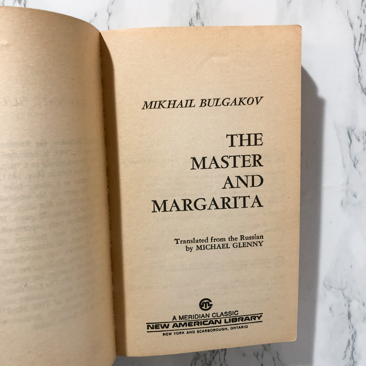 The Master and Margarita by Mikhail Bulgakov [1985 PAPERBACK] - Bookshop Apocalypse
