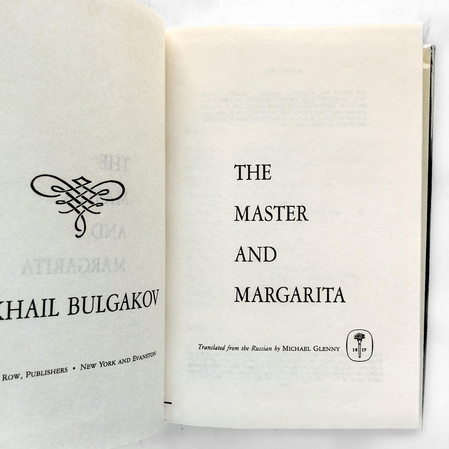 The Master and Margarita by Mikhail Bulgakov [FIRST BOOK CLUB EDITION] 1967