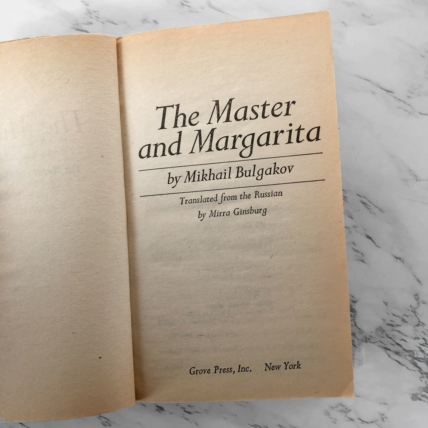 The Master and Margarita by Mikhail Bulgakov [1977 PAPERBACK]