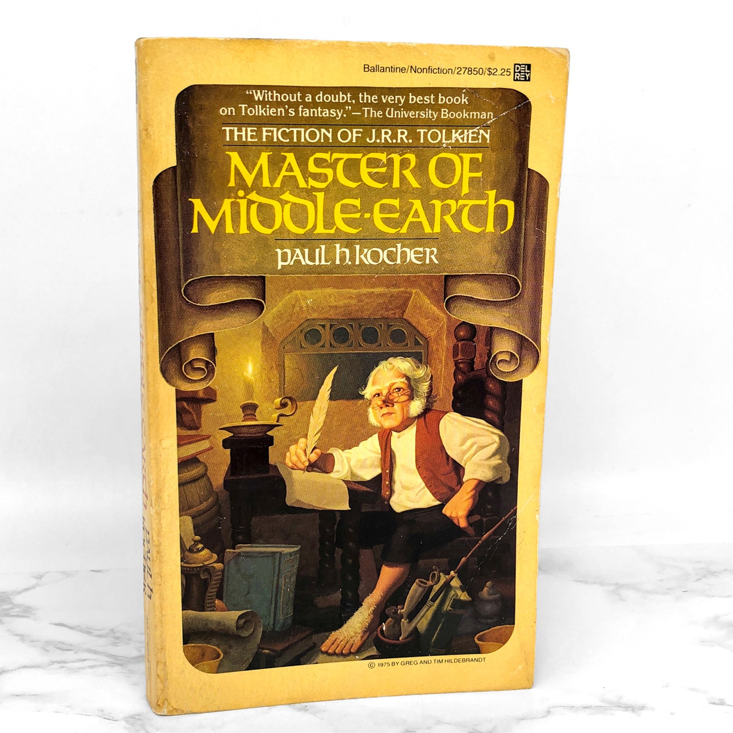 Master of Middle Earth: The Fiction of J.R.R. Tolkien by Paul H. Kocher [1978 PAPERBACK]
