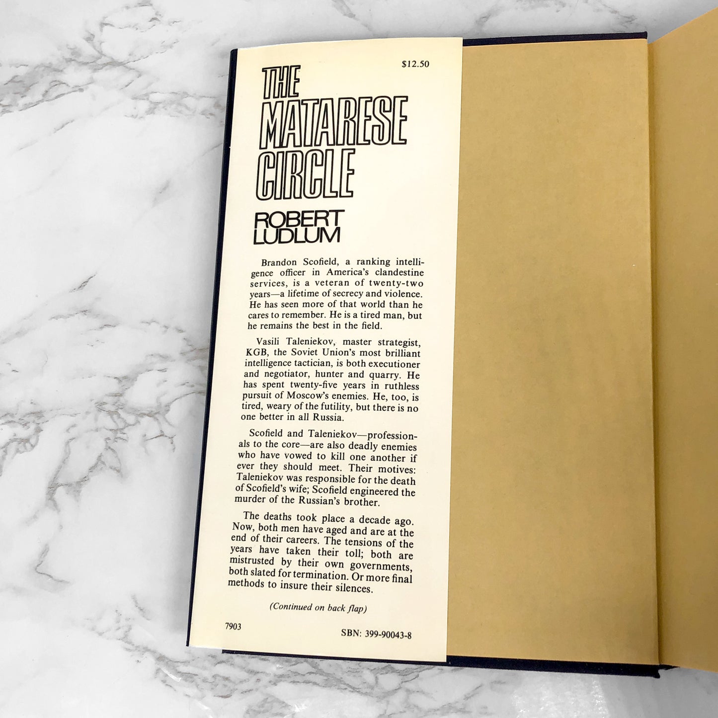 The Matarese Circle by Robert Ludlum [FIRST EDITION • FIRST PRINTING] 1979 • Richard Marek