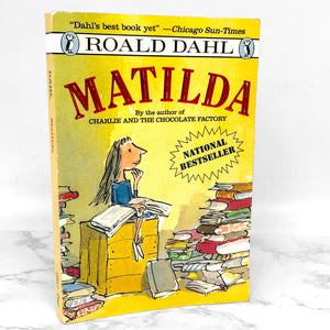 Matilda by Roald Dahl [FIRST PAPERBACK EDITION] 1990