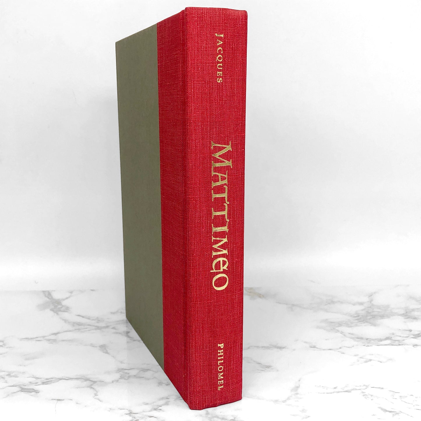 Mattimeo by Brian Jacques SIGNED! [FIRST EDITION] 1990 ❧ Redwall #3