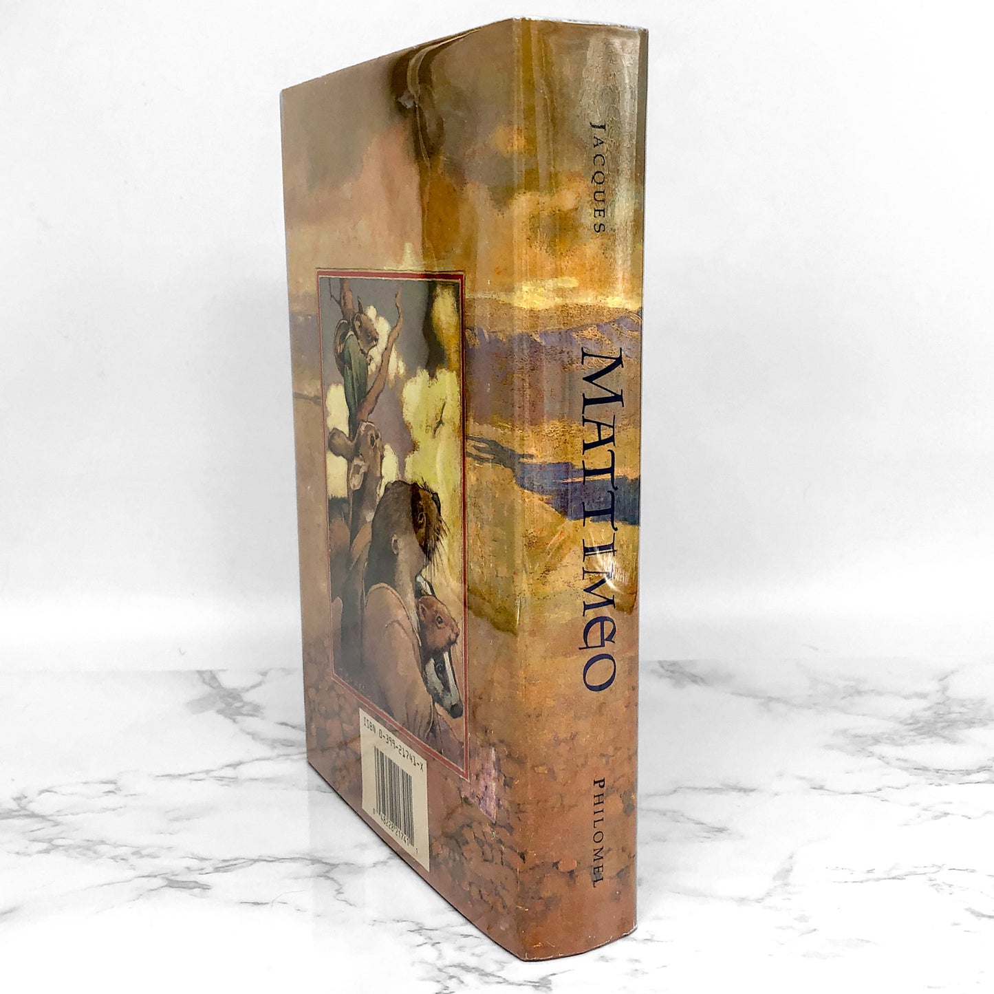 Mattimeo by Brian Jacques SIGNED! [FIRST EDITION] 1990 ❧ Redwall #3