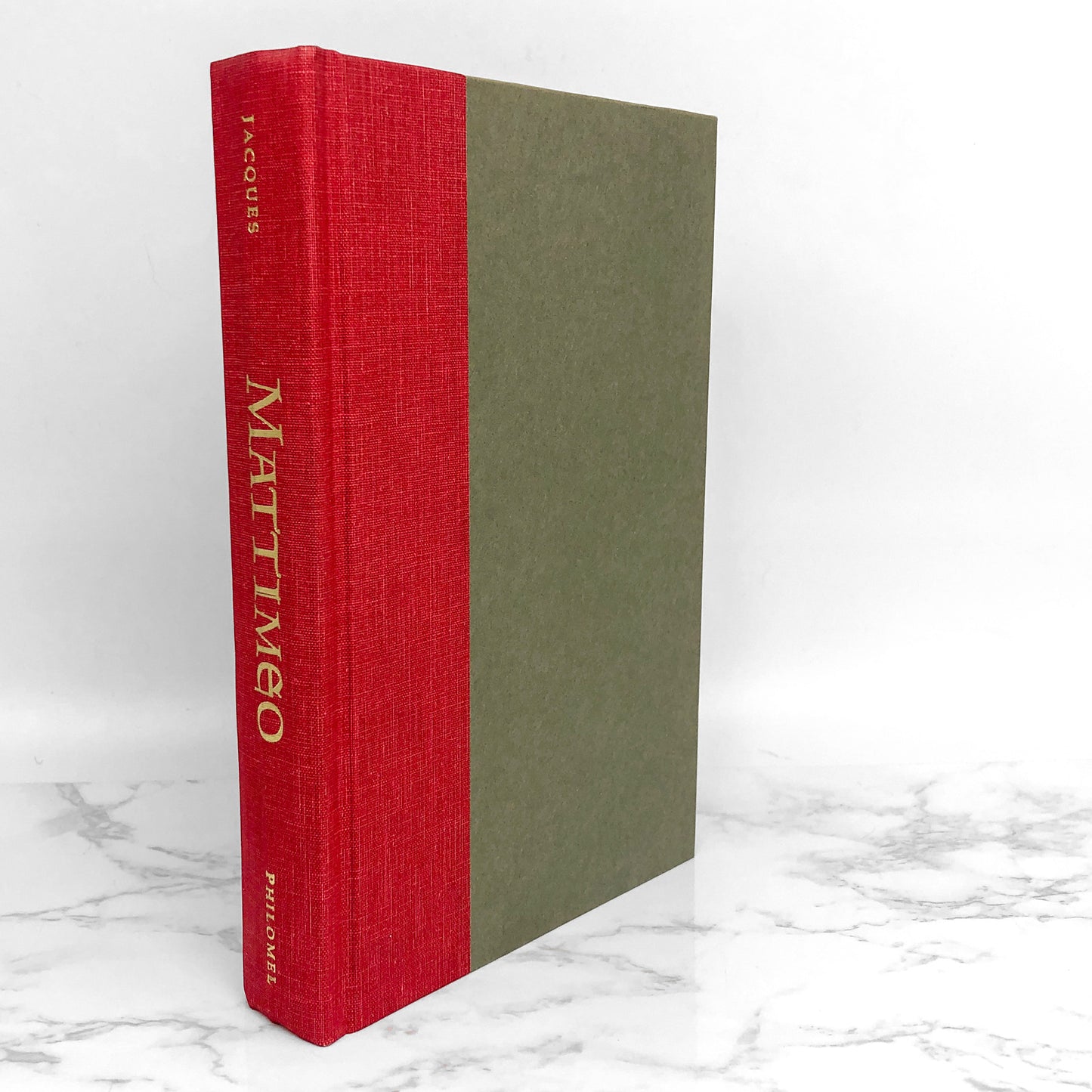 Mattimeo by Brian Jacques SIGNED! [FIRST EDITION] 1990 ❧ Redwall #3