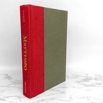 Mattimeo by Brian Jacques SIGNED! [FIRST EDITION] 1990 ❧ Redwall #3