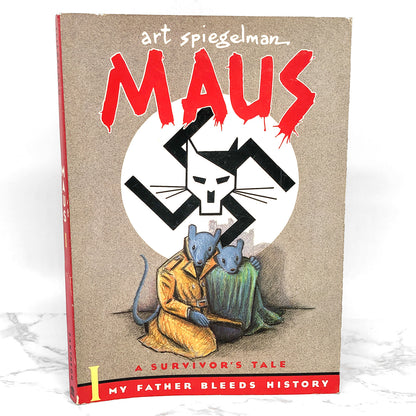 Maus I: A Survivor's Tale: My Father Bleeds History by Art Spiegelman [TRADE PAPERBACK] 1986