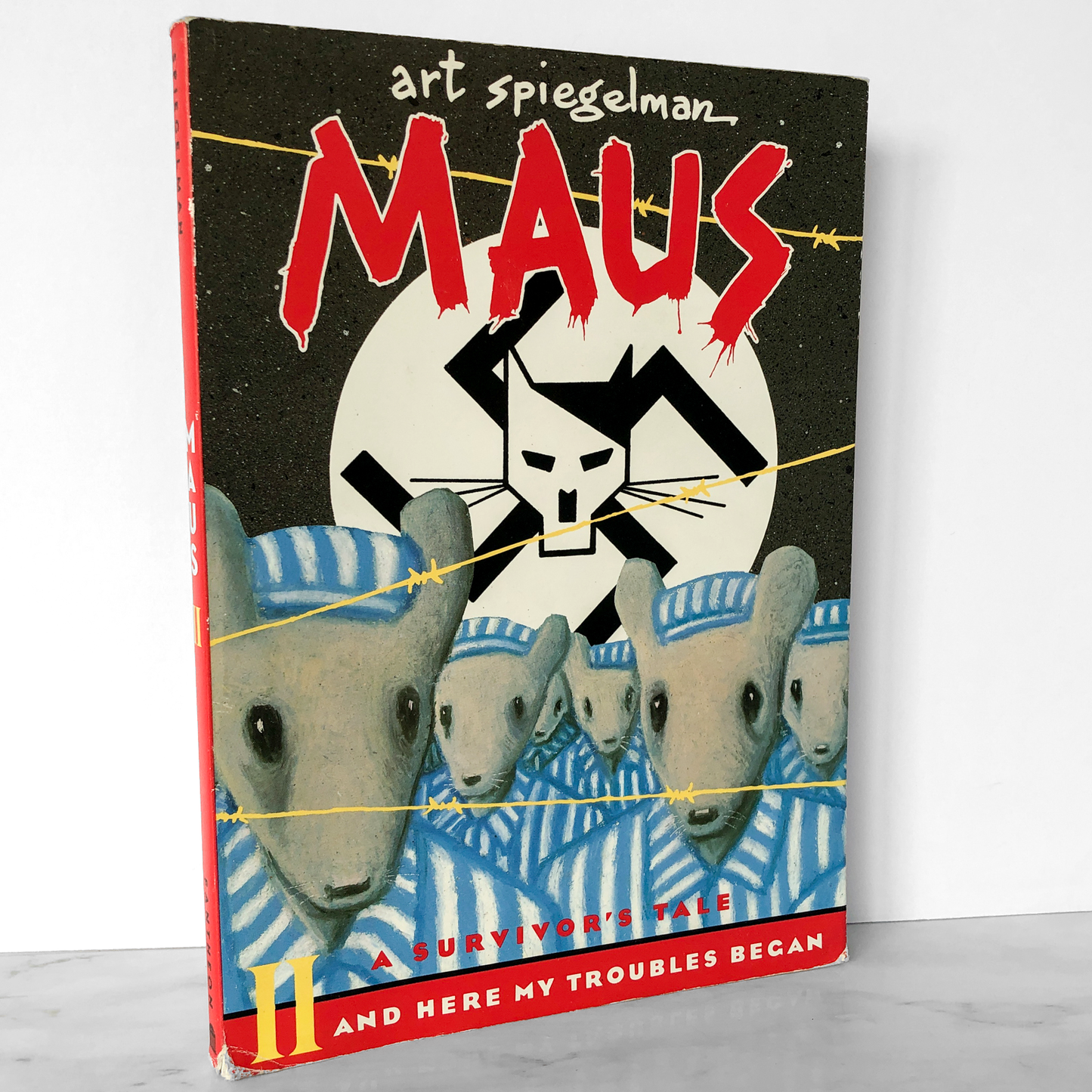 Maus II: A Survivor's Tale: And Here My Troubles Began by Art Spiegelman [TRADE PAPERBACK / 1992]