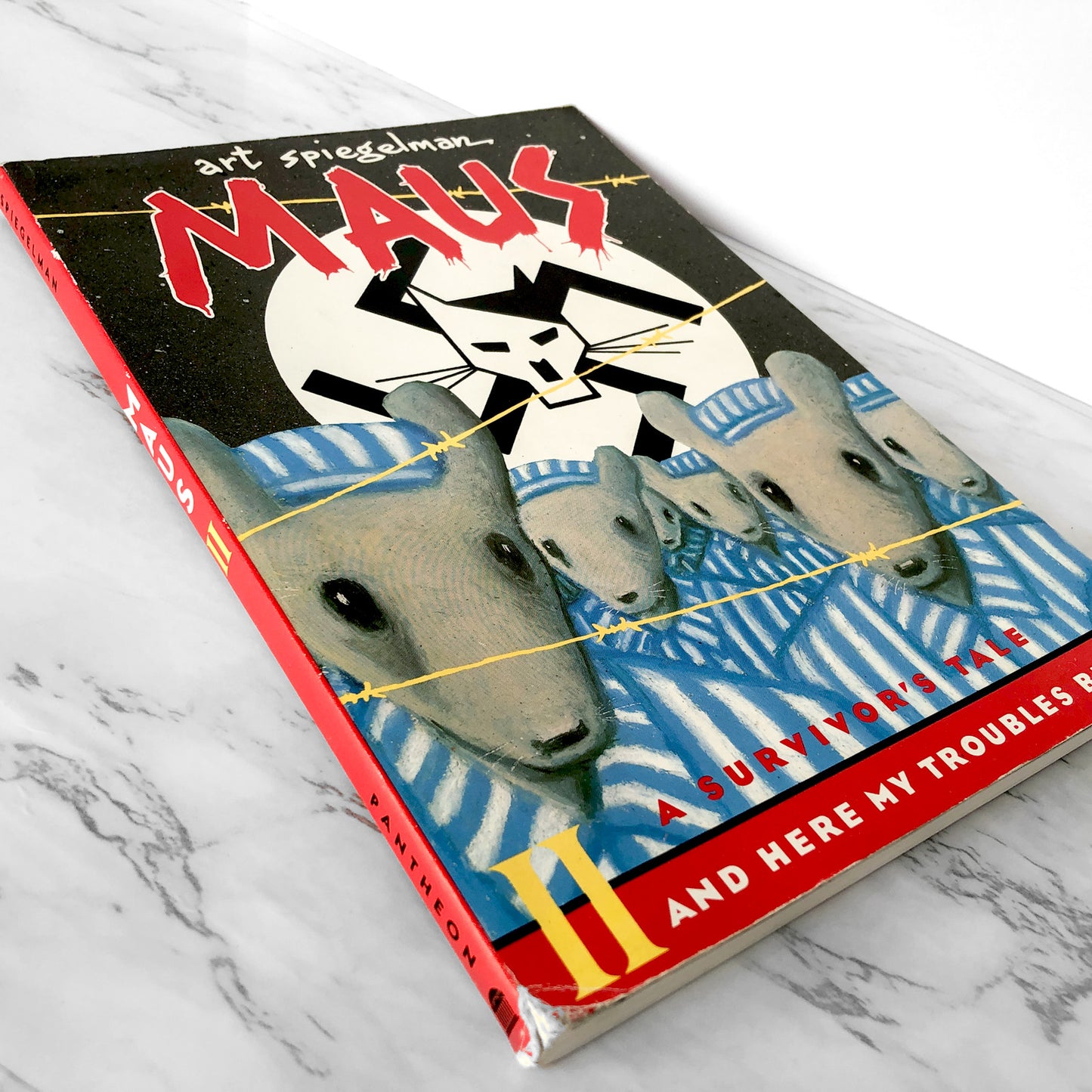 Maus II: A Survivor's Tale: And Here My Troubles Began by Art Spiegelman [TRADE PAPERBACK / 1992]