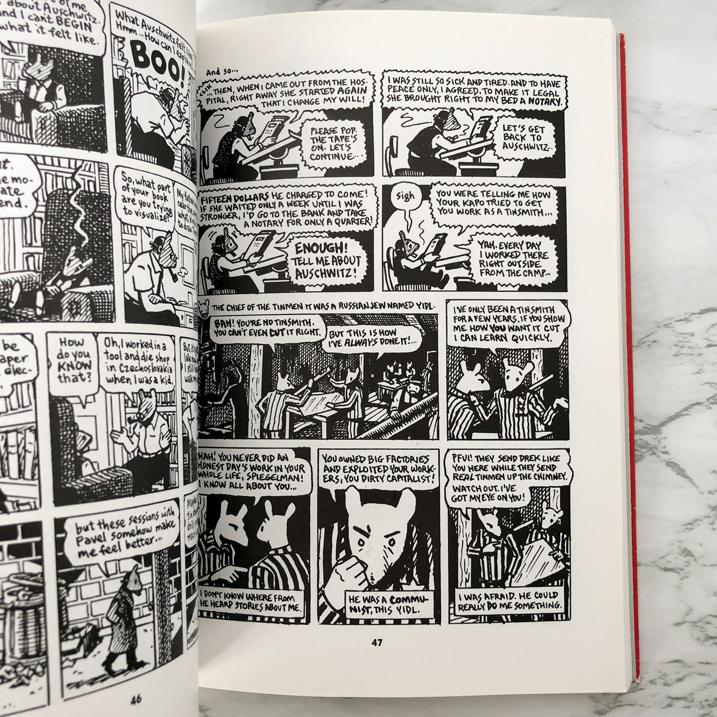 Maus II: A Survivor's Tale: And Here My Troubles Began by Art Spiegelman [TRADE PAPERBACK / 1992]