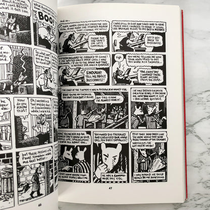 Maus II: A Survivor's Tale: And Here My Troubles Began by Art Spiegelman [TRADE PAPERBACK / 1992]