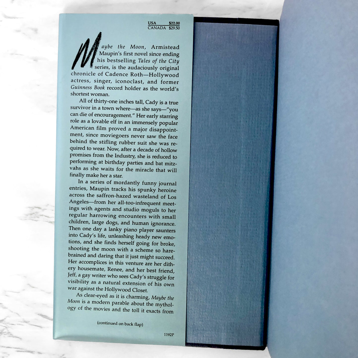 Maybe the Moon by Armistead Maupin [FIRST EDITION / 1992]