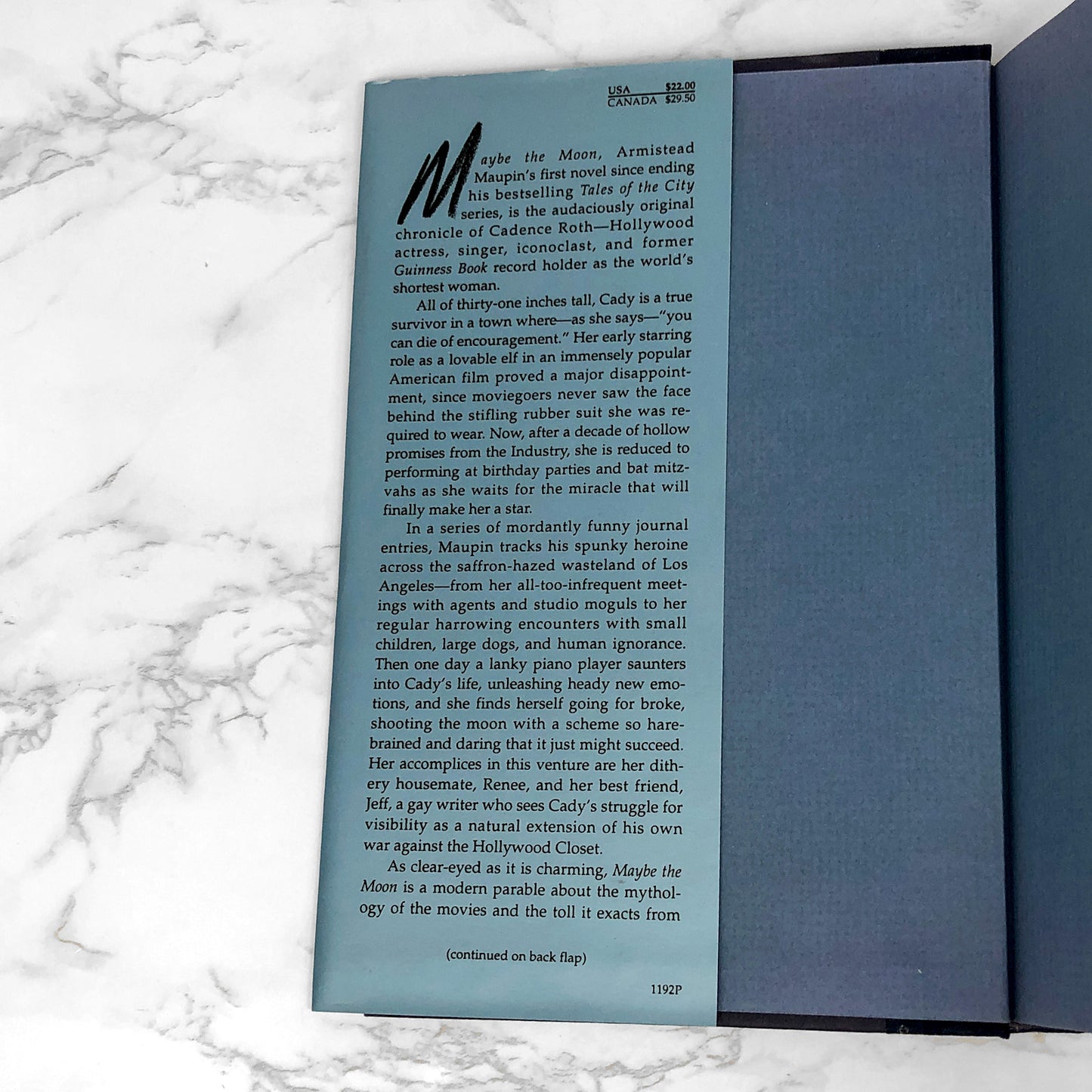 Maybe the Moon by Armistead Maupin [FIRST EDITION • FIRST PRINTING] 1992