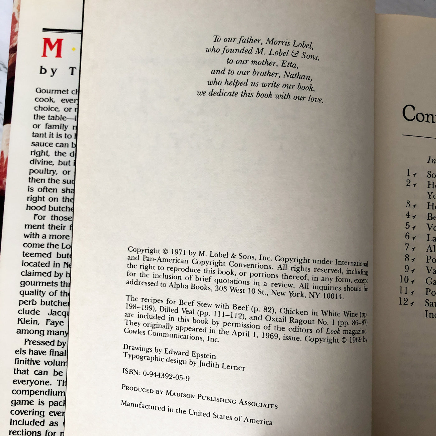 Meat by Leon & Stanley Lobel [REVISED EDITION / 1988]