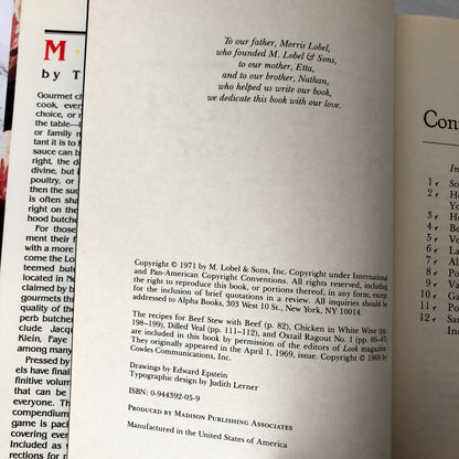 Meat by Leon & Stanley Lobel [REVISED EDITION / 1988]